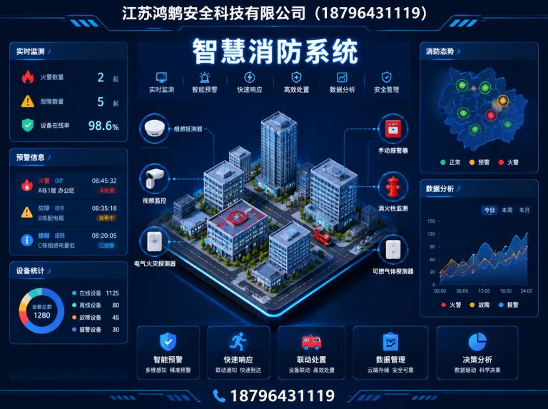 嘉兴消防通信指挥展示图